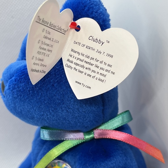 Clubby Beanie Baby-- Collector's quality - Picture 4 of 9